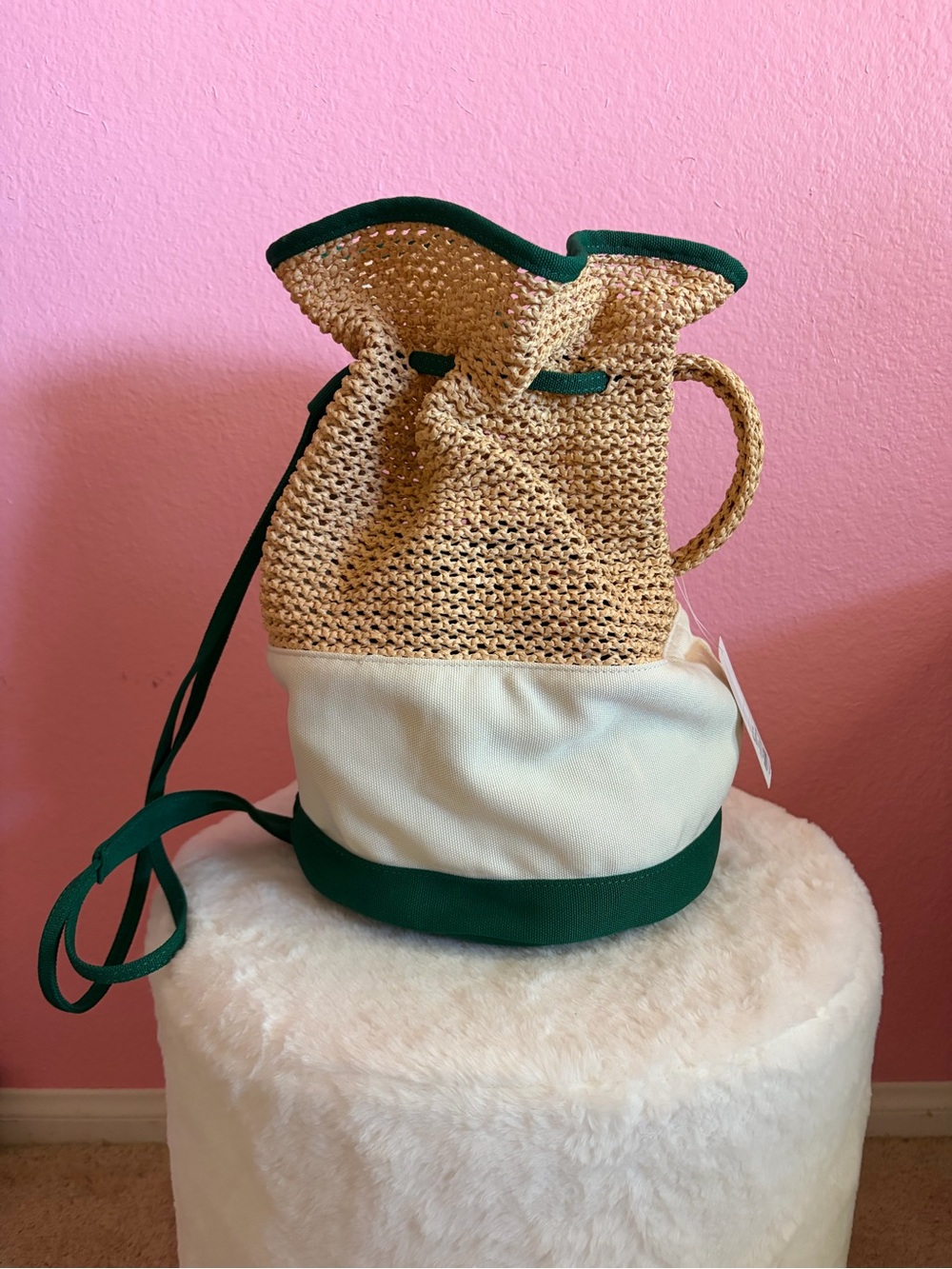 Rosie Assoulin x Target Bucket Bag Green-Sold Out